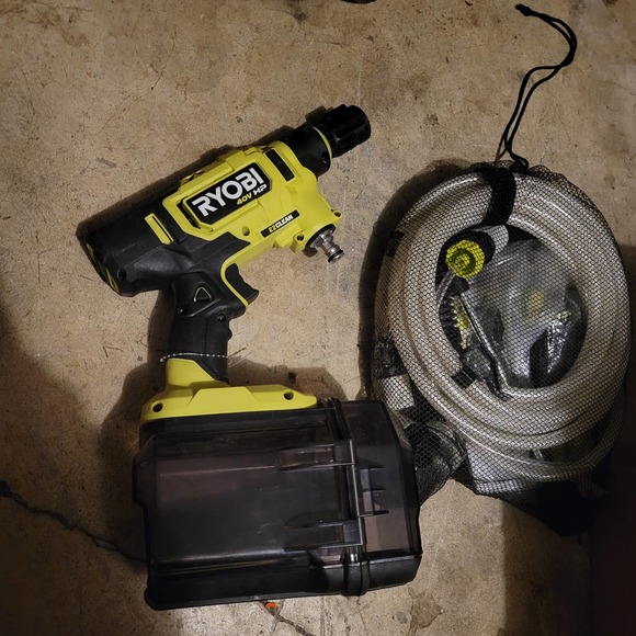 RYOBI 40V HP Brushless EZClean 600 PSI 0.7 GPM Cold Water Electric Power Washer